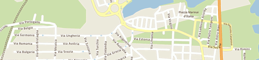 Mappa della impresa acquas giovanna a OLBIA