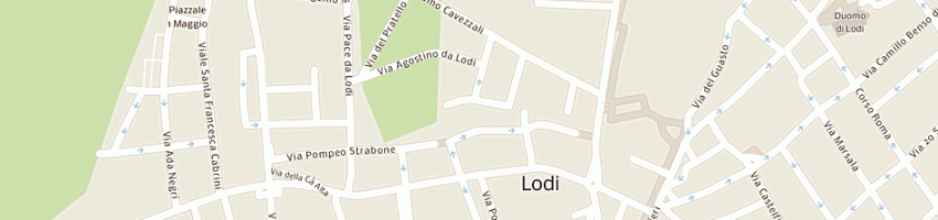 Mappa della impresa memosis soc coop arl a LODI