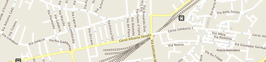 Mappa della impresa la pasticceria dell'isola snc di mocci m e c a OLBIA