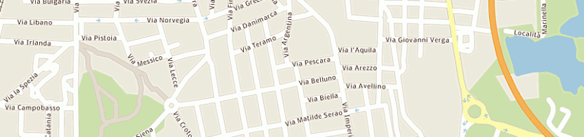 Mappa della impresa light 2000 snc di ciaddu nino e piu alessandro a OLBIA