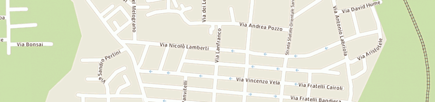 Mappa della impresa geocenter spa a OLBIA