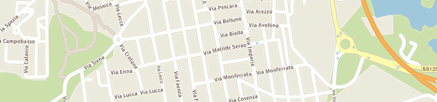 Mappa della impresa network solution snc di congiu l e culeddu s a OLBIA