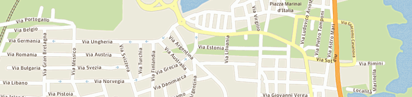 Mappa della impresa maffei srl a OLBIA