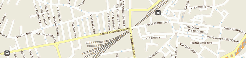 Mappa della impresa petta anna rita a OLBIA