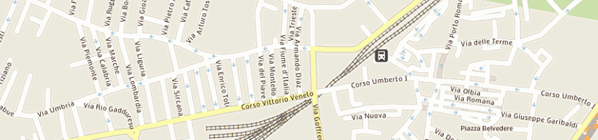 Mappa della impresa poddighe francesco a SASSARI