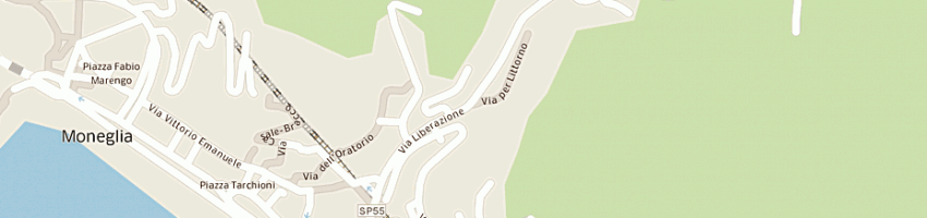 Mappa della impresa lucarelli angelo a MONEGLIA