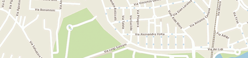 Mappa della impresa giua giuseppe antonio a OLBIA