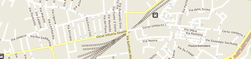 Mappa della impresa tossani michele a SASSARI
