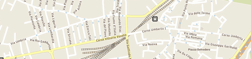 Mappa della impresa iai giuseppe a OLBIA