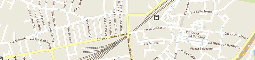 Mappa della impresa azienda usl n2 olbia a OLBIA