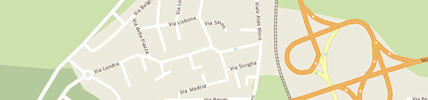 Mappa della impresa fiamma 2000 spa a OLBIA