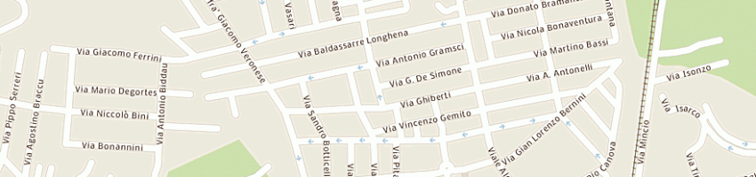Mappa della impresa fozzi franco a OLBIA