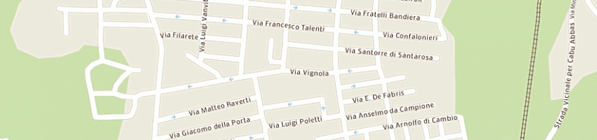 Mappa della impresa biancu cesare quirico giuse a OLBIA