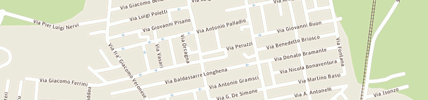 Mappa della impresa fma sas di pileri fabio e c a OLBIA