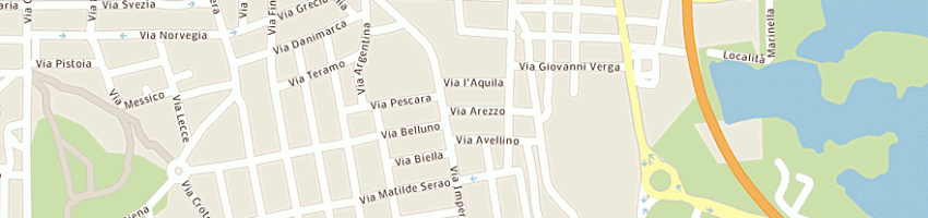 Mappa della impresa rima danilo a OLBIA