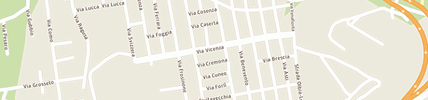 Mappa della impresa comune di olbia a OLBIA