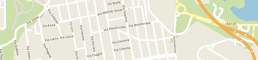 Mappa della impresa cite srl a OLBIA