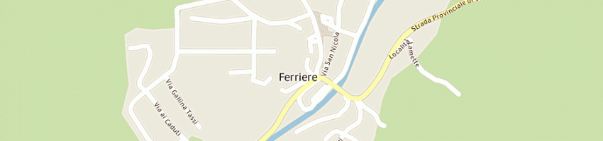 Mappa della impresa il fagiano di solari marina a FERRIERE