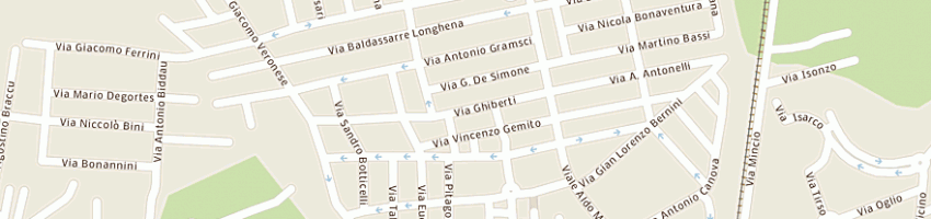 Mappa della impresa gattu flli soc agricola a OLBIA