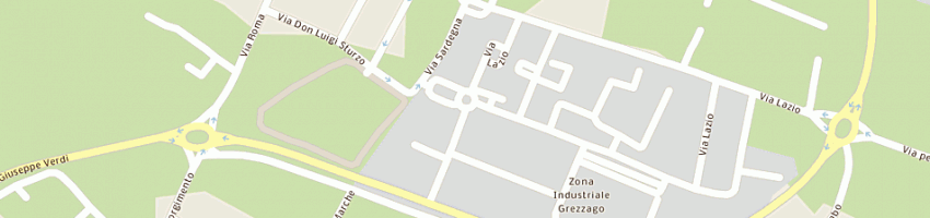 Mappa della impresa modulimpianti a GREZZAGO