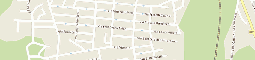 Mappa della impresa braccu domenico a OLBIA