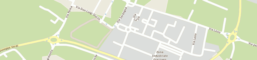 Mappa della impresa powertronix spa a GREZZAGO