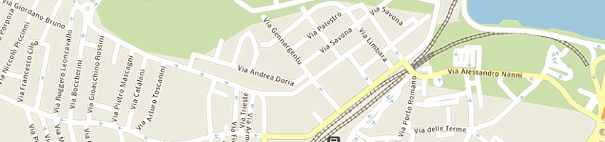 Mappa della impresa diemme supermercati srl a OLBIA