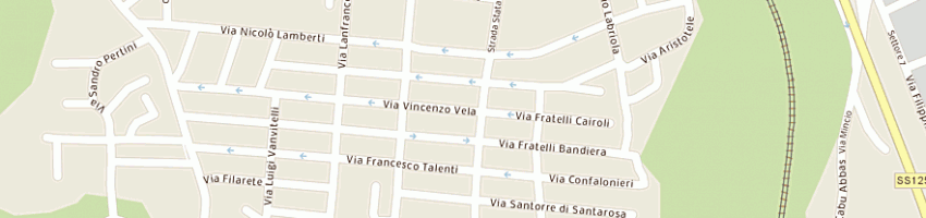 Mappa della impresa dui francesca a OLBIA