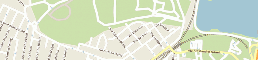 Mappa della impresa canile olimpo di gabriele serreri e c sas a OLBIA