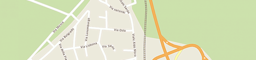 Mappa della impresa grimaldi paolo junior srl a OLBIA