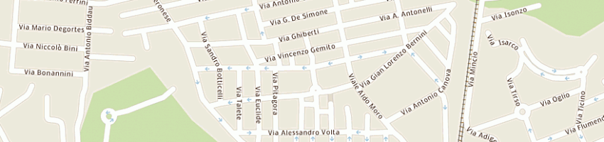 Mappa della impresa redac point di melania guddelmoni a OLBIA