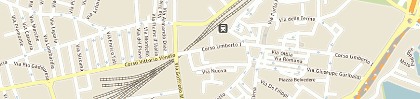 Mappa della impresa fancello italo a OLBIA