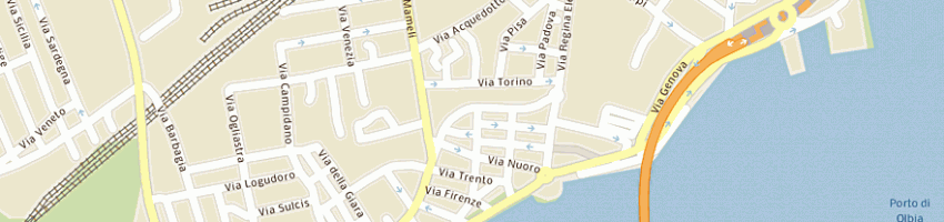 Mappa della impresa puggioni maurizio a SASSARI