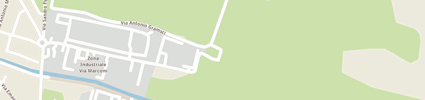 Mappa della impresa comelli angelo a INZAGO