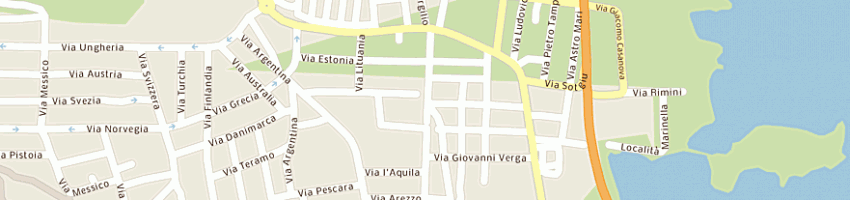 Mappa della impresa allumar di usai antonio a OLBIA