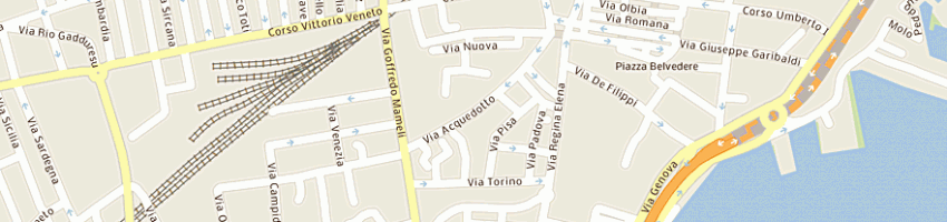 Mappa della impresa non solo computer rmoragli a OLBIA