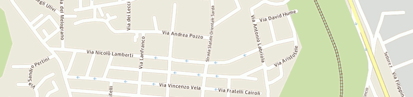Mappa della impresa maktub di patrizia albanese a OLBIA