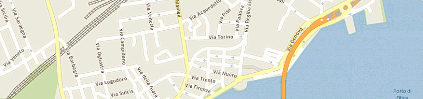 Mappa della impresa righi ugo a SASSARI