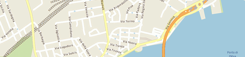 Mappa della impresa alberti mario sas a SASSARI