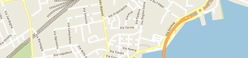 Mappa della impresa sailboard olbia sas di campus gian carlo e c a OLBIA