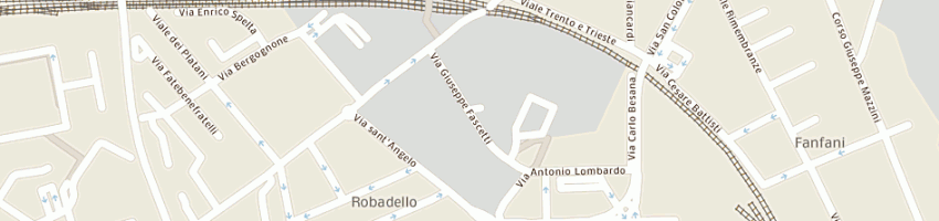 Mappa della impresa poste italiane spa a LODI