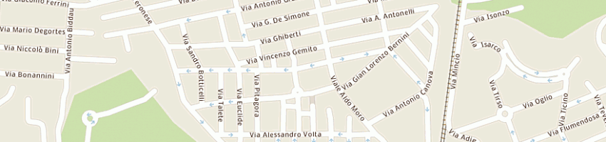 Mappa della impresa senes giovanni michele a OLBIA