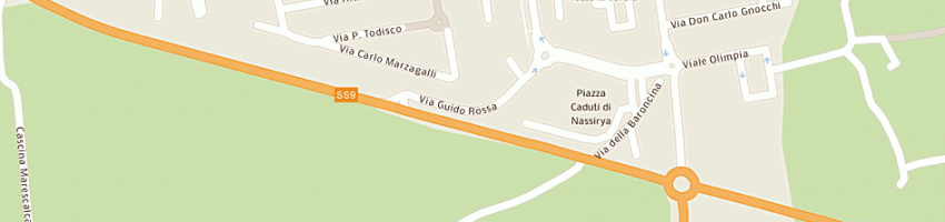 Mappa della impresa hollywood video srl a LODI