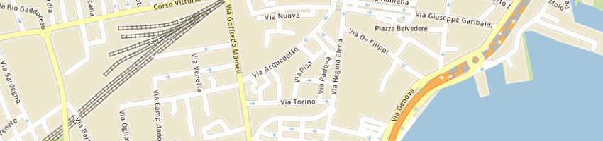 Mappa della impresa gam snc di gavino e maurizio scanu a OLBIA