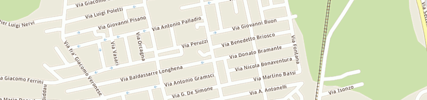 Mappa della impresa serra renato a OLBIA
