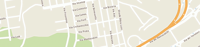 Mappa della impresa sinuara srl a SASSARI