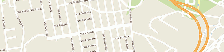 Mappa della impresa serra a OLBIA