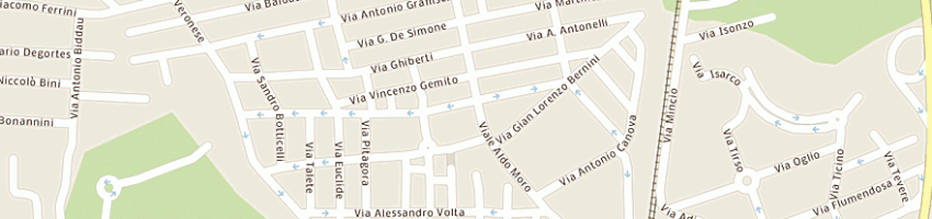 Mappa della impresa linea casa sas di orecchioni piermario a OLBIA