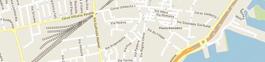 Mappa della impresa pittorru a OLBIA