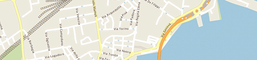Mappa della impresa muhammad sharif a OLBIA